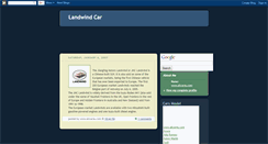 Desktop Screenshot of car-landwind.blogspot.com