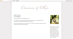 Desktop Screenshot of cocoonandchic.blogspot.com