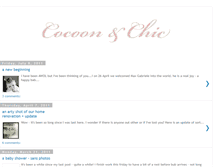 Tablet Screenshot of cocoonandchic.blogspot.com