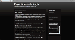 Desktop Screenshot of cometamagico-shows.blogspot.com