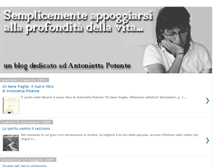 Tablet Screenshot of antoniettapotente.blogspot.com