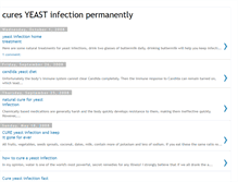 Tablet Screenshot of cureyeast.blogspot.com