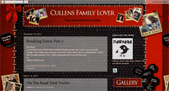 Desktop Screenshot of cullens-family-lover.blogspot.com