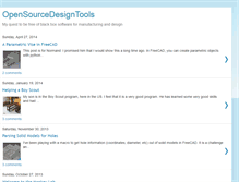 Tablet Screenshot of opensourcedesigntools.blogspot.com