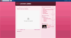 Desktop Screenshot of lucianalemes.blogspot.com