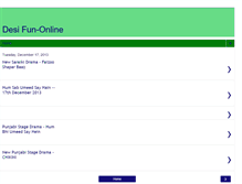 Tablet Screenshot of desifun-online.blogspot.com