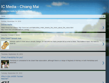 Tablet Screenshot of icurchiangmai.blogspot.com