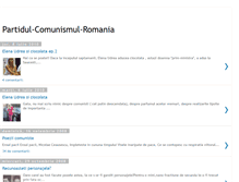 Tablet Screenshot of partidul-comunismul-romania.blogspot.com