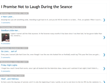 Tablet Screenshot of ipromisenottolaughduringtheseance.blogspot.com