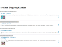 Tablet Screenshot of kryshasshoppingkapades.blogspot.com