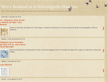 Tablet Screenshot of mitosmasonicos.blogspot.com