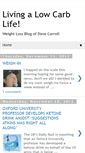 Mobile Screenshot of livingalowcarblife.blogspot.com