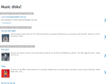 Tablet Screenshot of musicdisks.blogspot.com