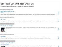 Tablet Screenshot of dontpassoutwithyourshoeson.blogspot.com