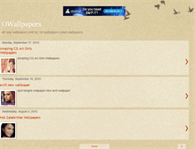 Tablet Screenshot of owallpapers.blogspot.com