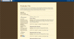 Desktop Screenshot of fruitcakecity.blogspot.com