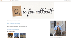 Desktop Screenshot of cjcallicutt.blogspot.com