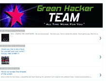 Tablet Screenshot of greenhackerteam.blogspot.com