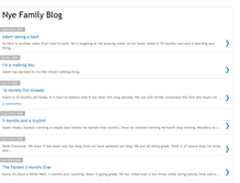 Tablet Screenshot of nyefamilyblog.blogspot.com