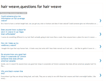 Tablet Screenshot of hair-weave3.blogspot.com