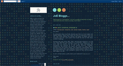 Desktop Screenshot of joeslifesablog.blogspot.com