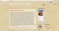 Desktop Screenshot of nectarwines.blogspot.com