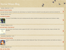 Tablet Screenshot of nectarwines.blogspot.com