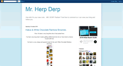 Desktop Screenshot of mrherpderp.blogspot.com