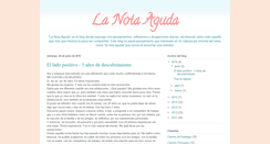 Desktop Screenshot of lanotaguda.blogspot.com