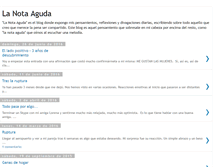 Tablet Screenshot of lanotaguda.blogspot.com