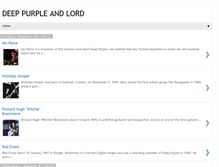 Tablet Screenshot of deep-purple-and-lord.blogspot.com