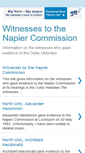Mobile Screenshot of napier-witnesses.blogspot.com