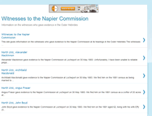 Tablet Screenshot of napier-witnesses.blogspot.com