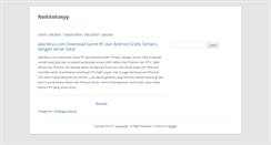 Desktop Screenshot of neititekosyy.blogspot.com
