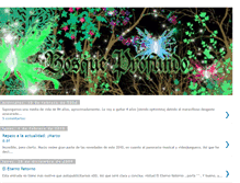 Tablet Screenshot of damadelosbosques.blogspot.com