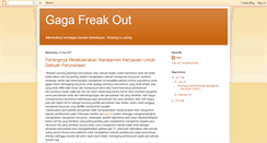 Desktop Screenshot of gagafreakout.blogspot.com