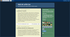 Desktop Screenshot of latinpaegclm.blogspot.com