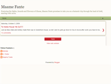 Tablet Screenshot of mamafante.blogspot.com