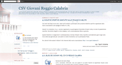 Desktop Screenshot of csvgiovani.blogspot.com