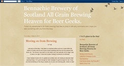 Desktop Screenshot of bennachiebrewery.blogspot.com