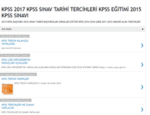 Tablet Screenshot of kpss-egitimi.blogspot.com