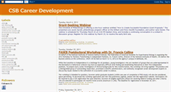 Desktop Screenshot of csbcareerdev.blogspot.com