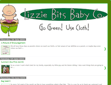 Tablet Screenshot of lizziebitsbaby.blogspot.com