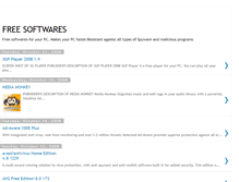 Tablet Screenshot of freesoftwareiz.blogspot.com