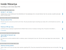 Tablet Screenshot of insidewataniya.blogspot.com