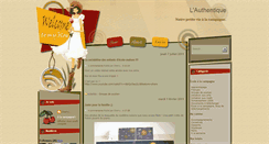 Desktop Screenshot of lauthentique-accueil.blogspot.com