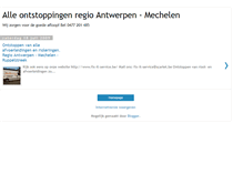 Tablet Screenshot of ontstoppingen.blogspot.com