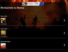 Tablet Screenshot of conocetumusicacristiana.blogspot.com