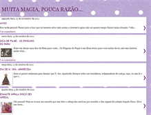 Tablet Screenshot of muitamagiapoucarazao.blogspot.com