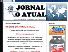 Tablet Screenshot of jornaloatual.blogspot.com